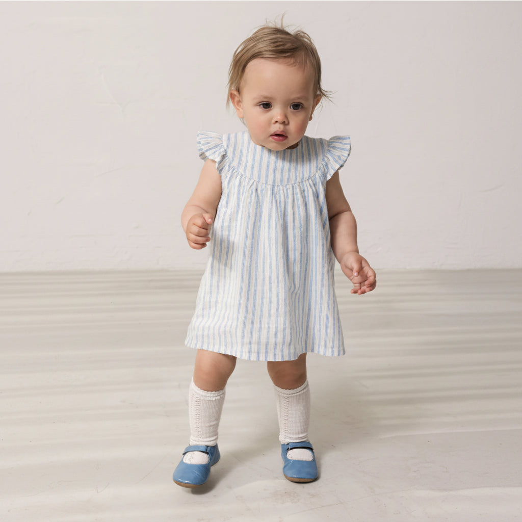 Dhana – Kleid, Surf Blue Stripe