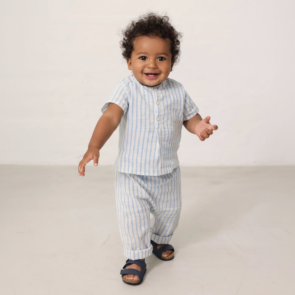Hose Panu, Surf Blue Stripe