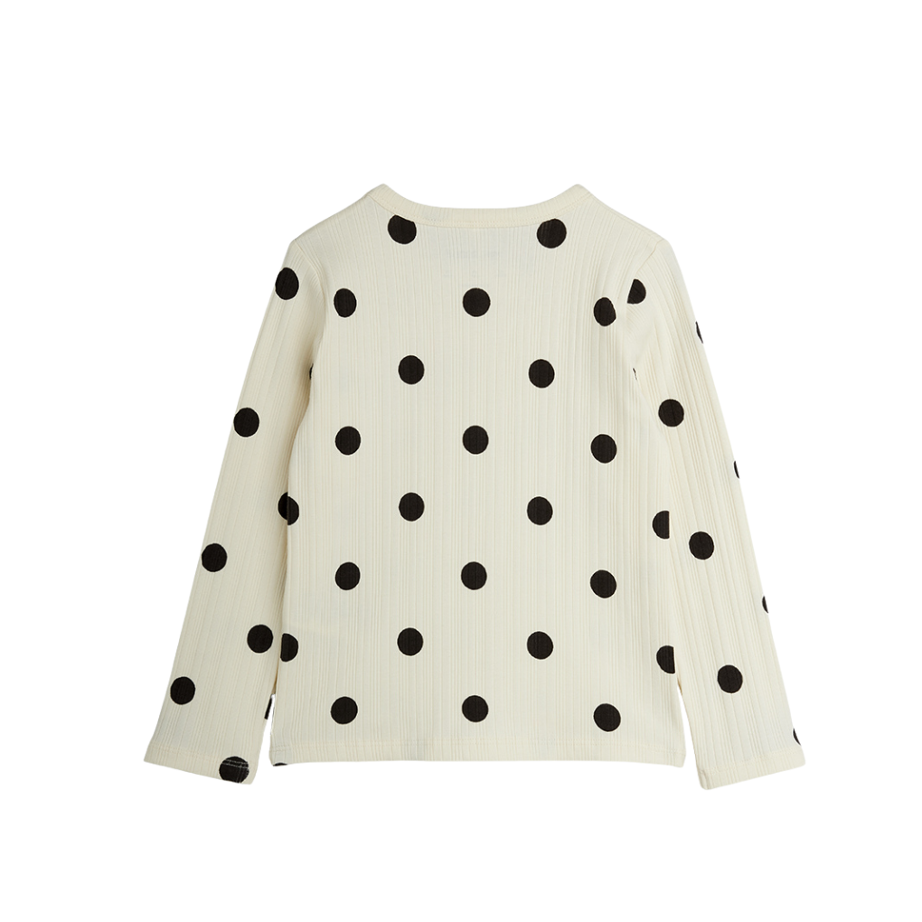 Dots Aop Dog Ls Tee