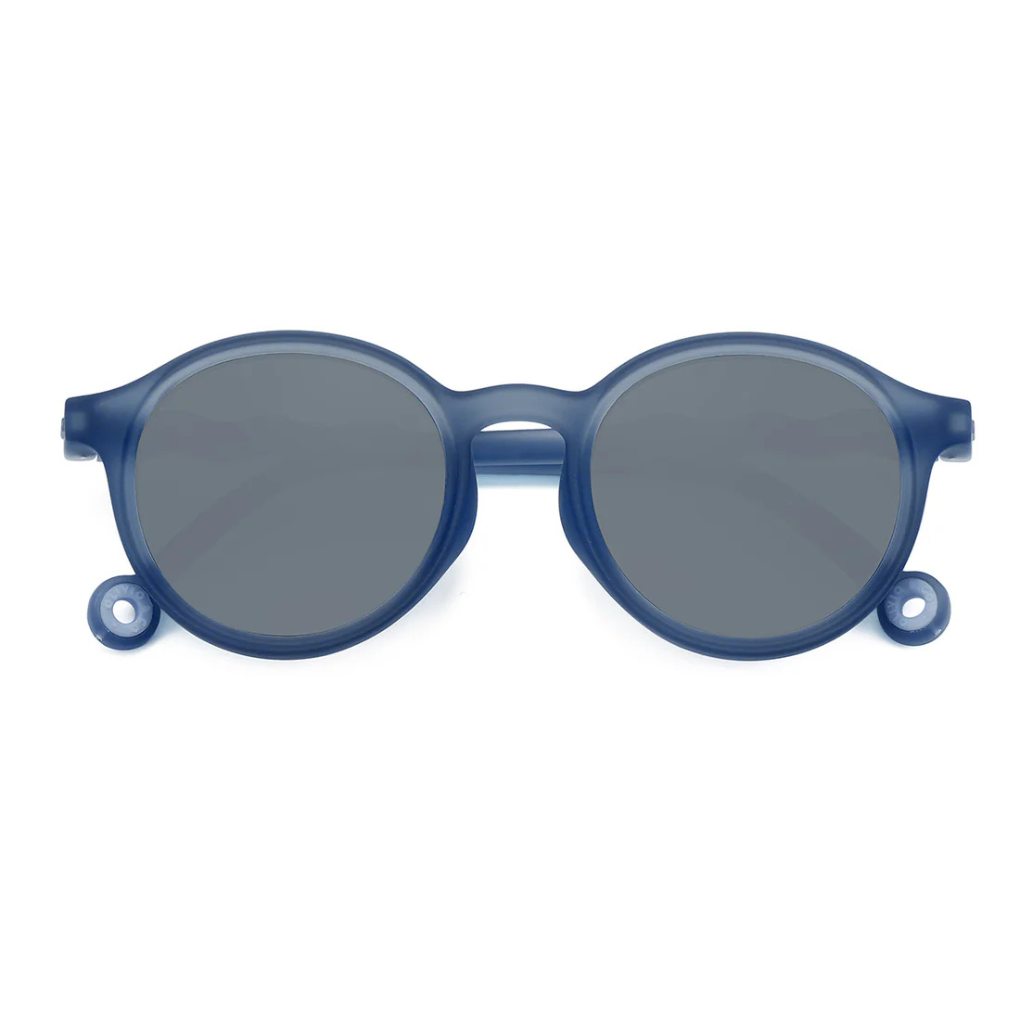 JUNIOR Oval Sunglasses-Seaside Stripes-Navy Blue 5-12 Jahre
