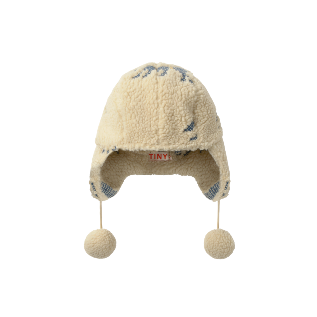 Horses Sherpa Earflap Beanie