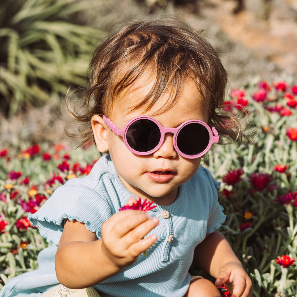 TODDLER Round Sunglasses-Flower Stall-Rock Rose 18-36m