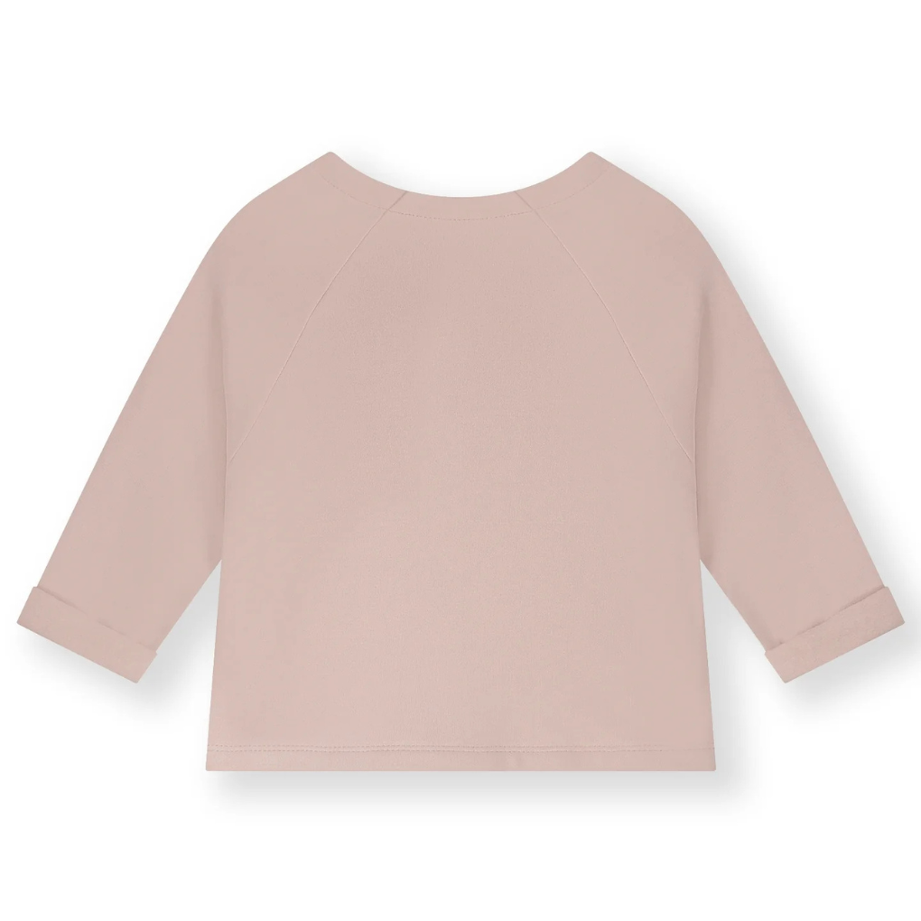 Baby Raglan Cardigan Faded Rose