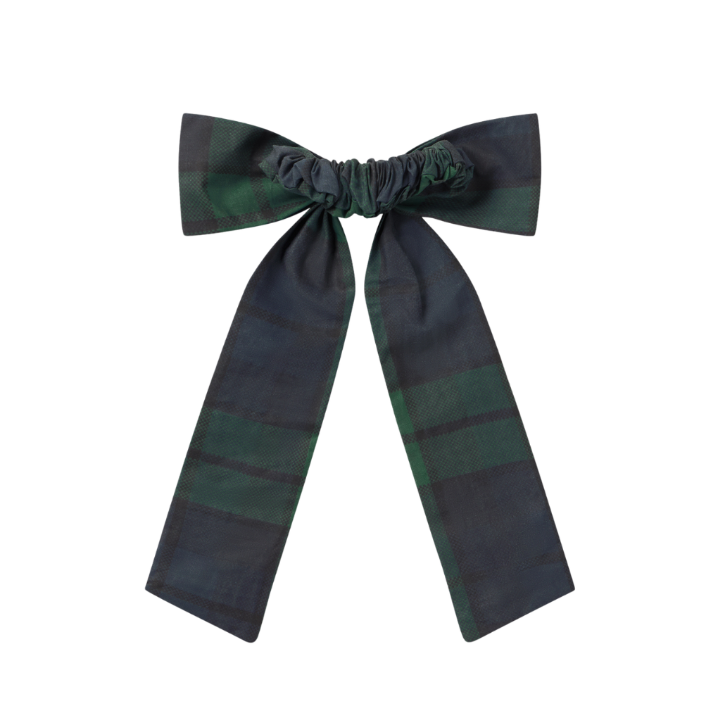 Check Scrunchies – grün