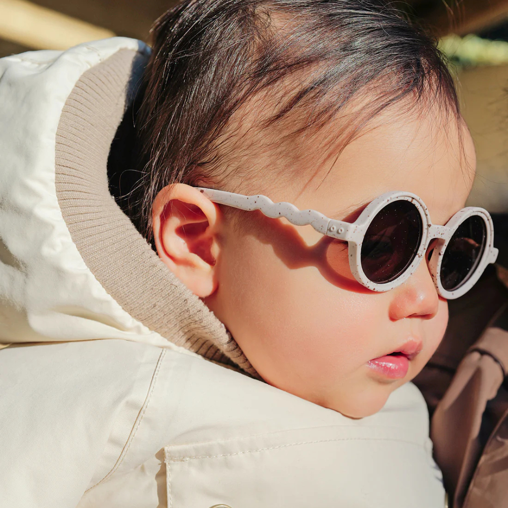 BABY Round Sunglasses-Gelato Summer-Vanilla Brownie 0-18m