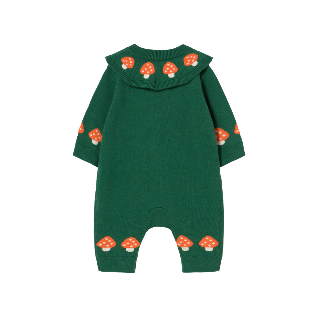 Tiny Mushrooms True Knit One-Piece
