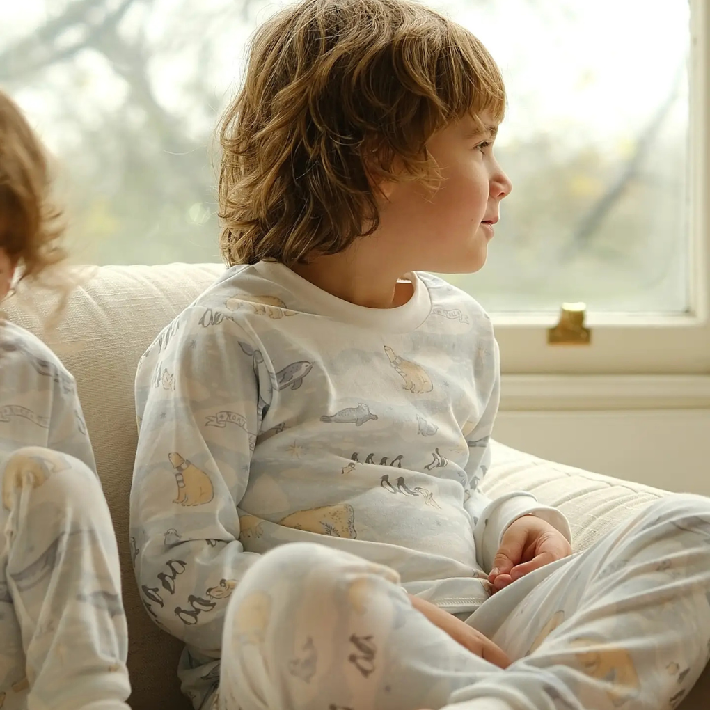 Klassischer Kinderpyjama Arktis