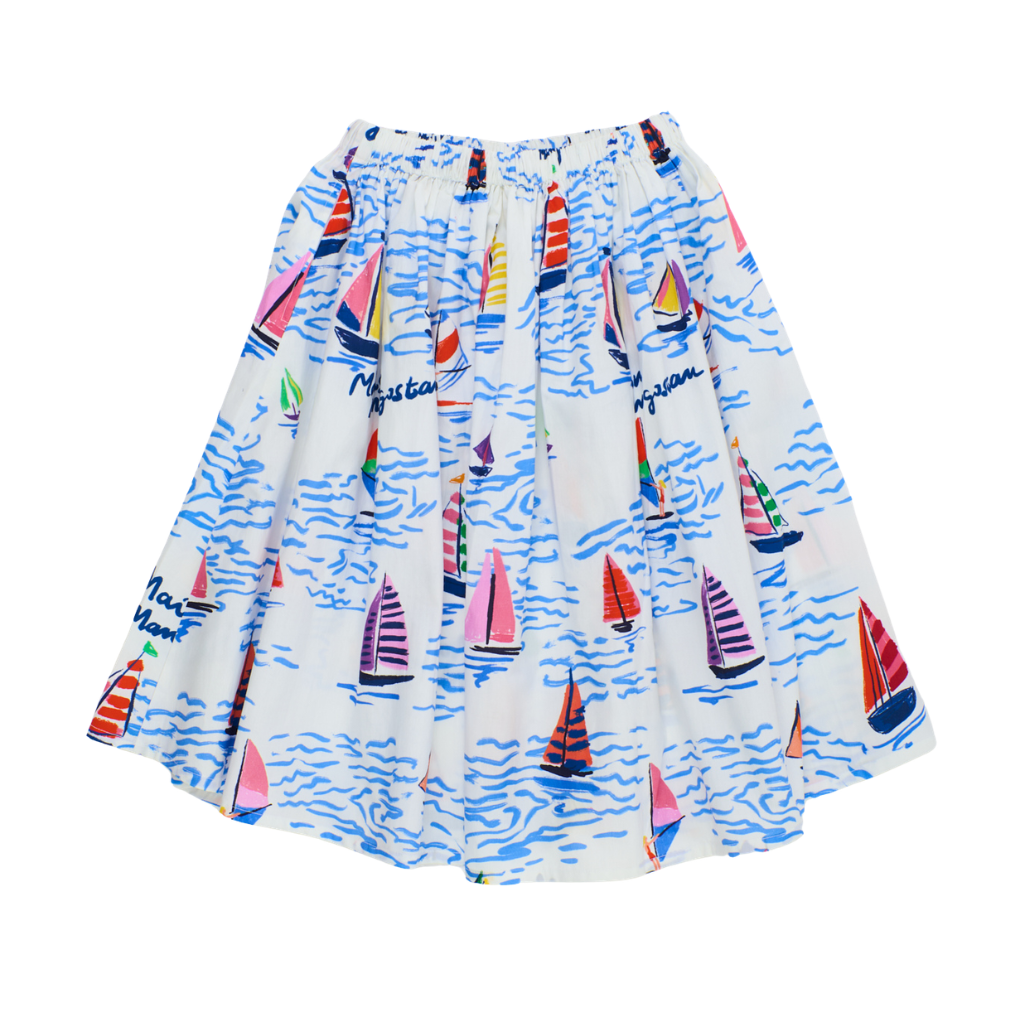 Barcos Skirt White