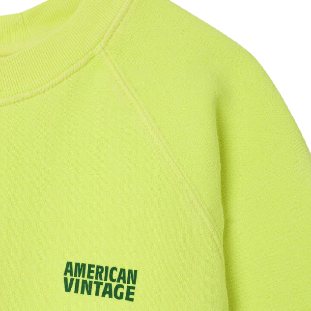 Sweater Izubird Citron Fluo