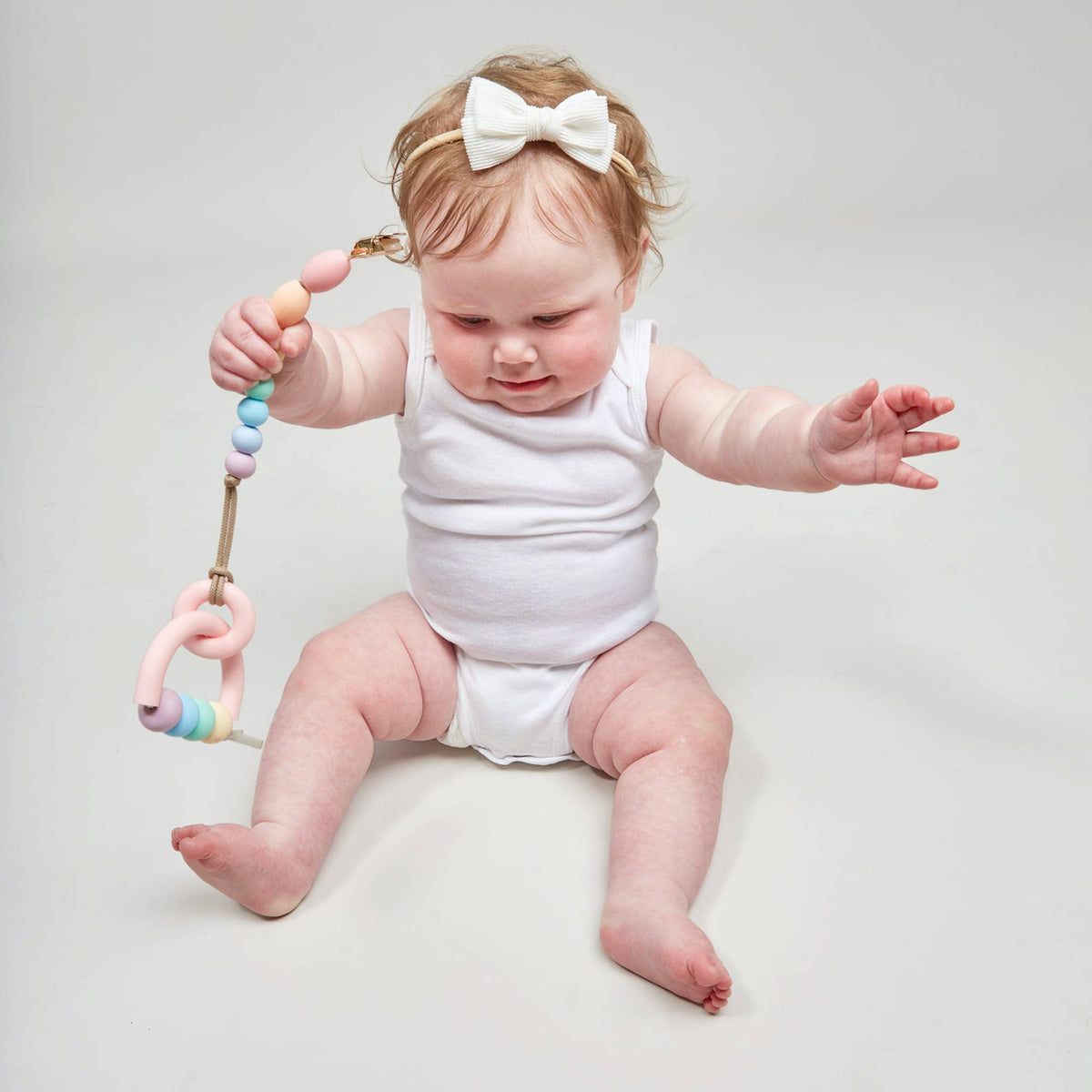 Regenbogen-Sorbet-Nuggikette