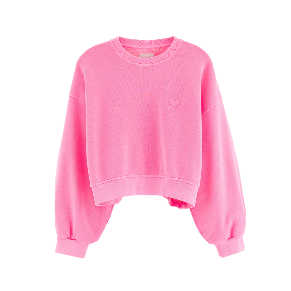 Sweatshirt Fenya – Fluo Pink