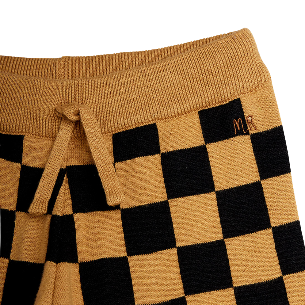 Chess Check Knitted Trouser