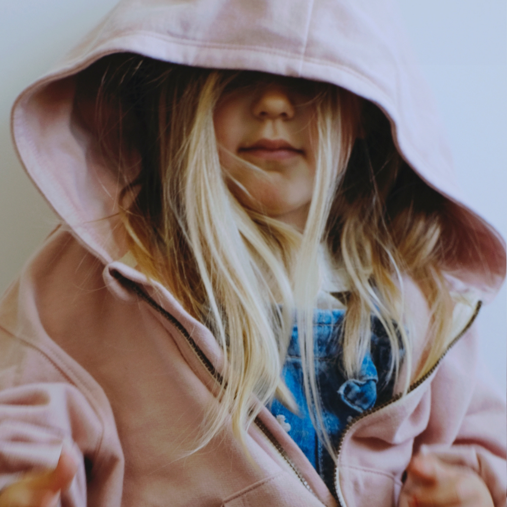 Kapuzen-Cardigan mit Reissverschluss