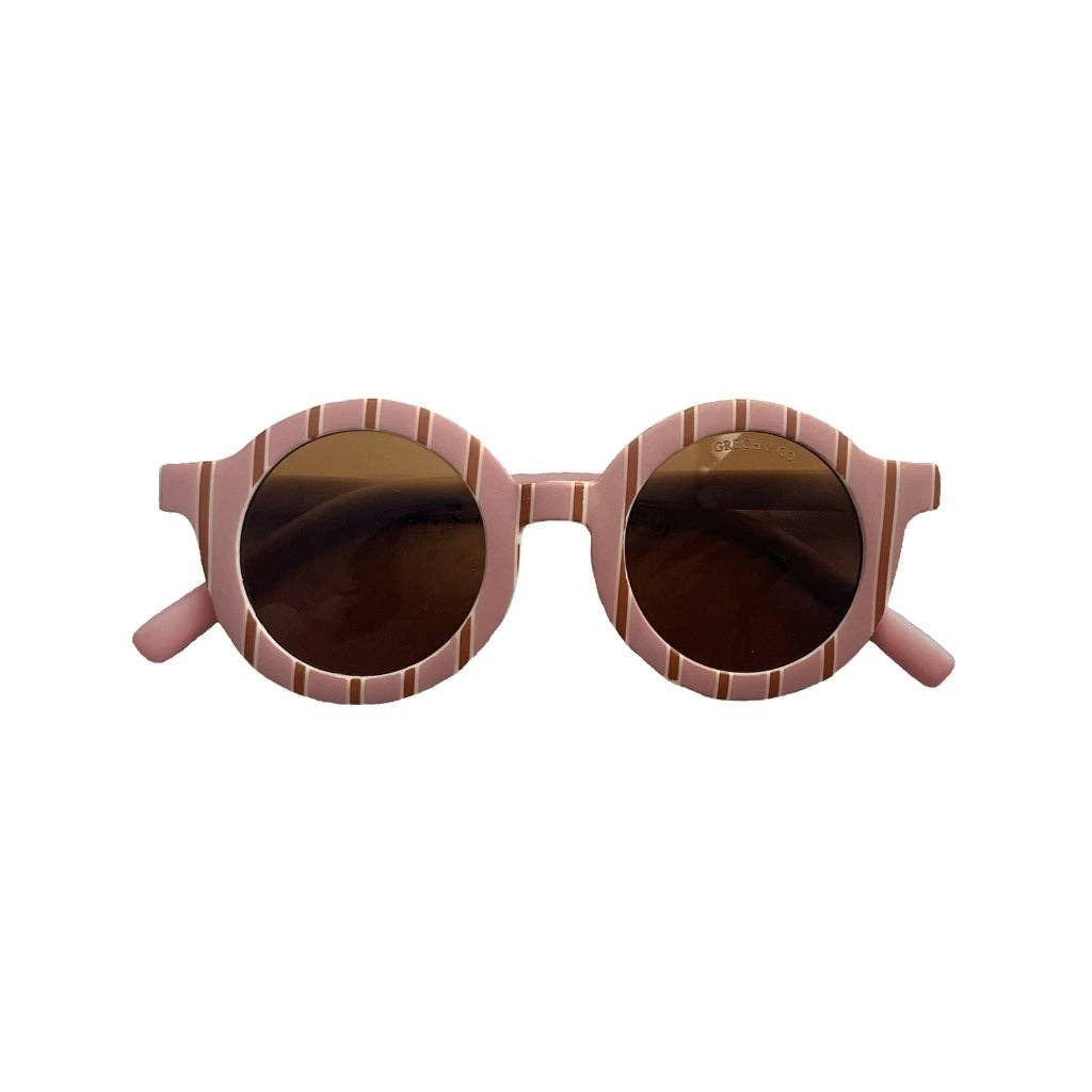 Runde Sonnenbrille Vintage Stripe 3-8 Jahre