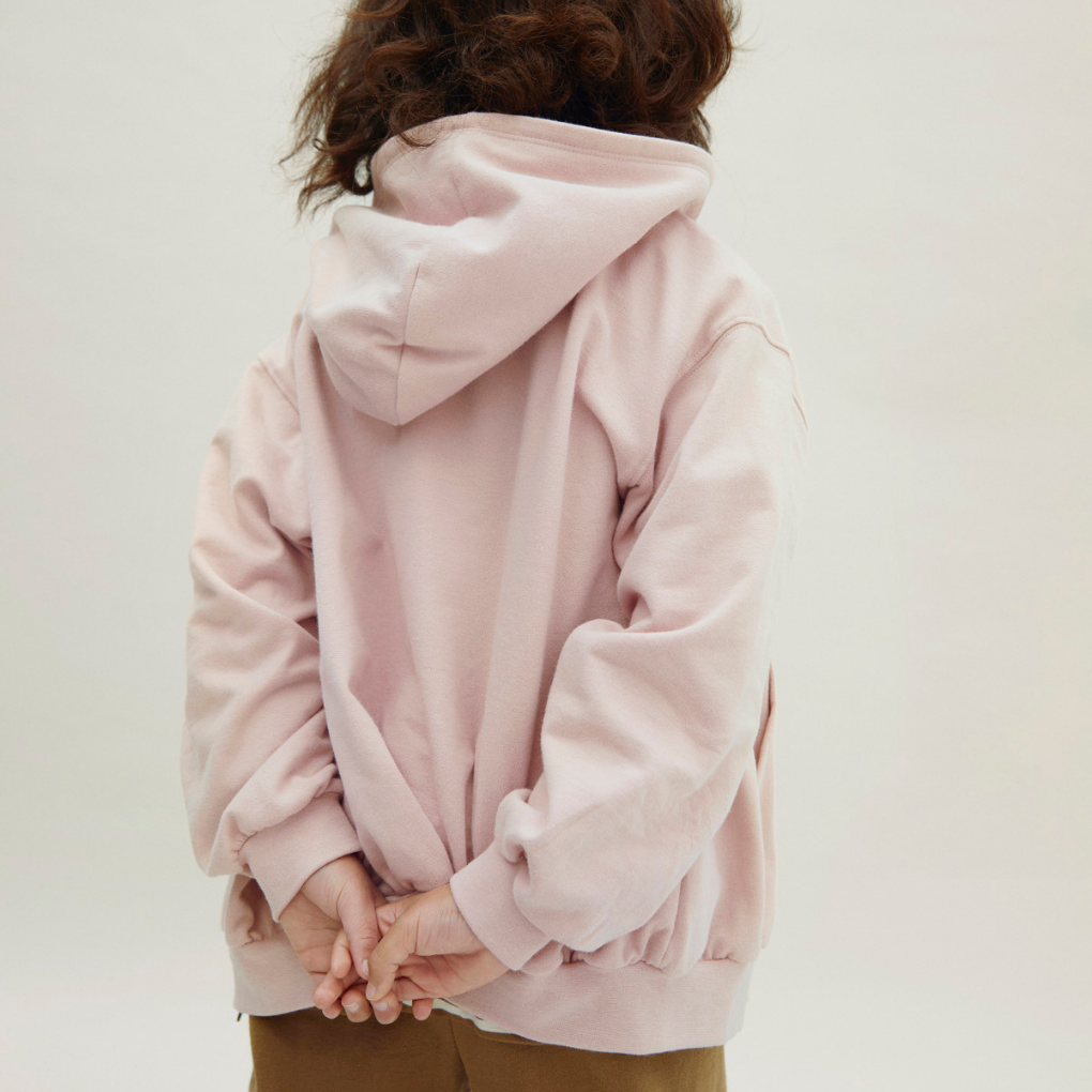 Kapuzen-Cardigan mit Reissverschluss