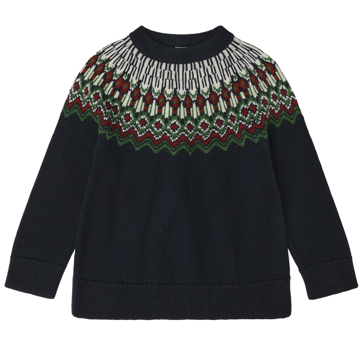 Fair Isle Sweater dark navy