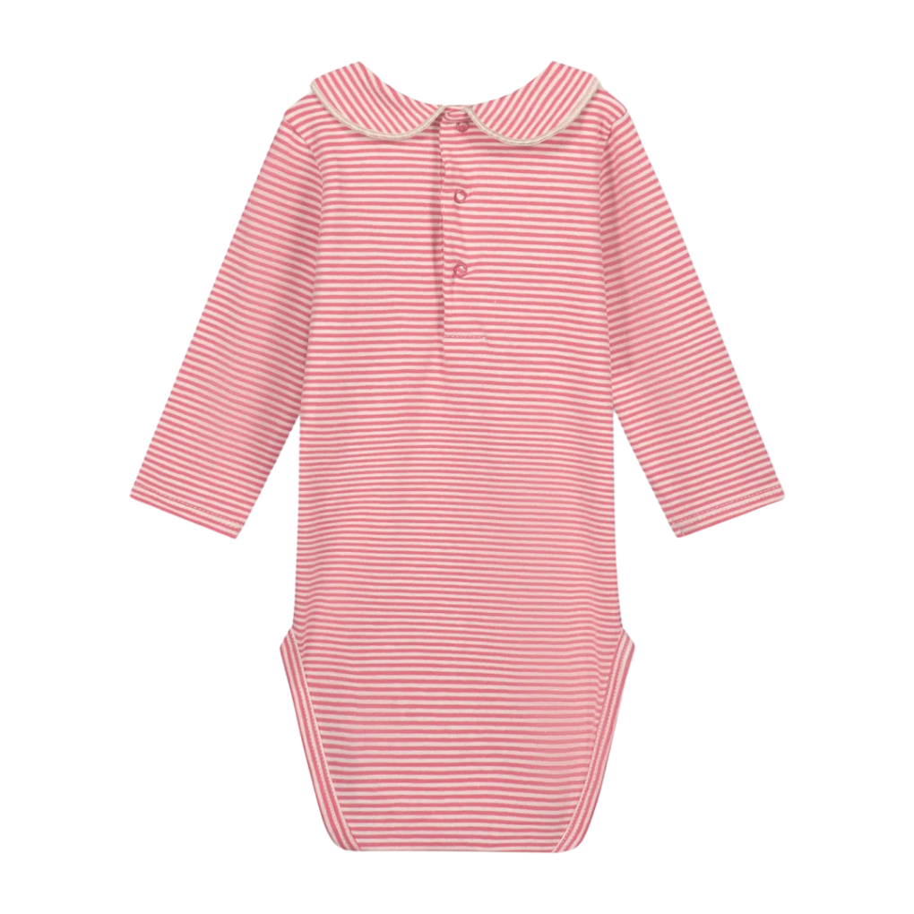 Body mit Kragen Cherry-Cream