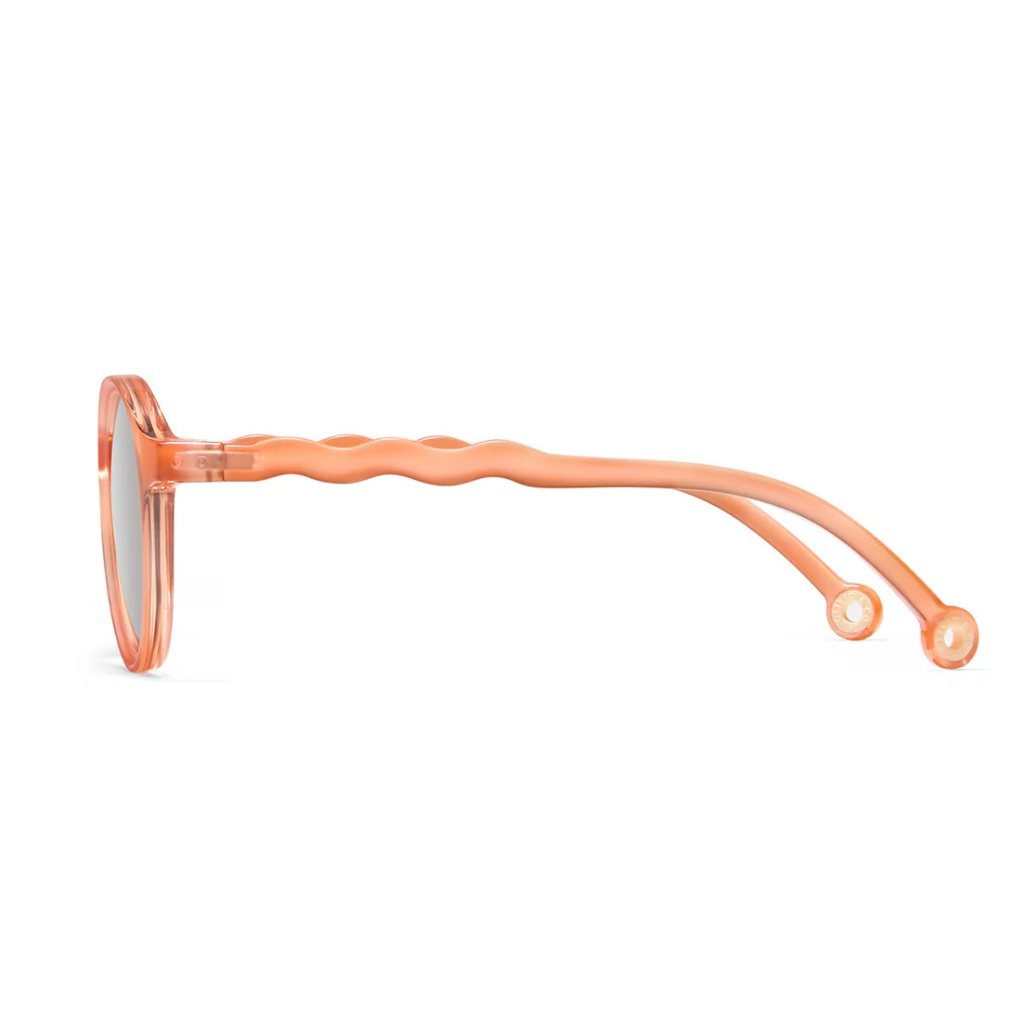KIDS Oval Sunglasses-Breakfast Art-Fig Pink 3-5 Jahre