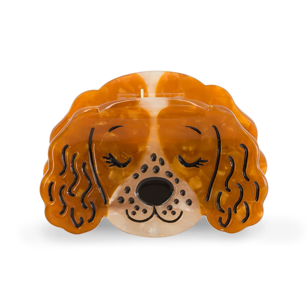 Haarspange - Alba der Spaniel