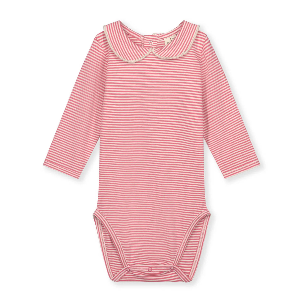 Body mit Kragen Cherry-Cream