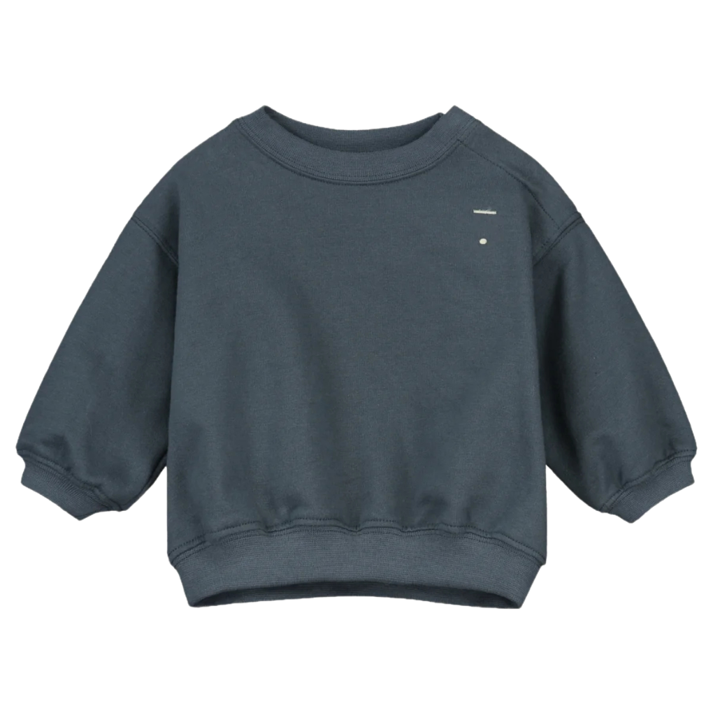 Baby Sweater Blue Grey