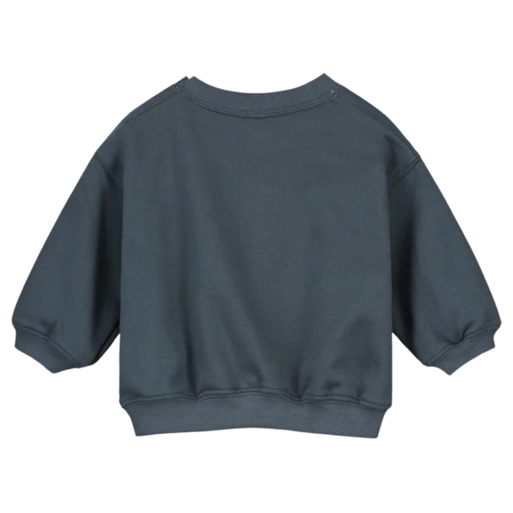 Baby Sweater Blue Grey