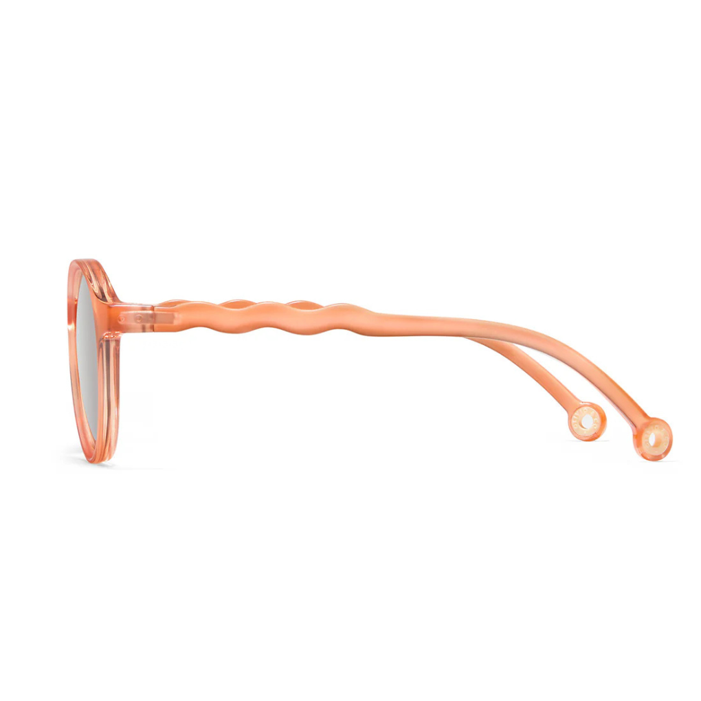 JUNIOR Oval Sunglasses-Breakfast Art-Fig Pink 5-12 Jahre