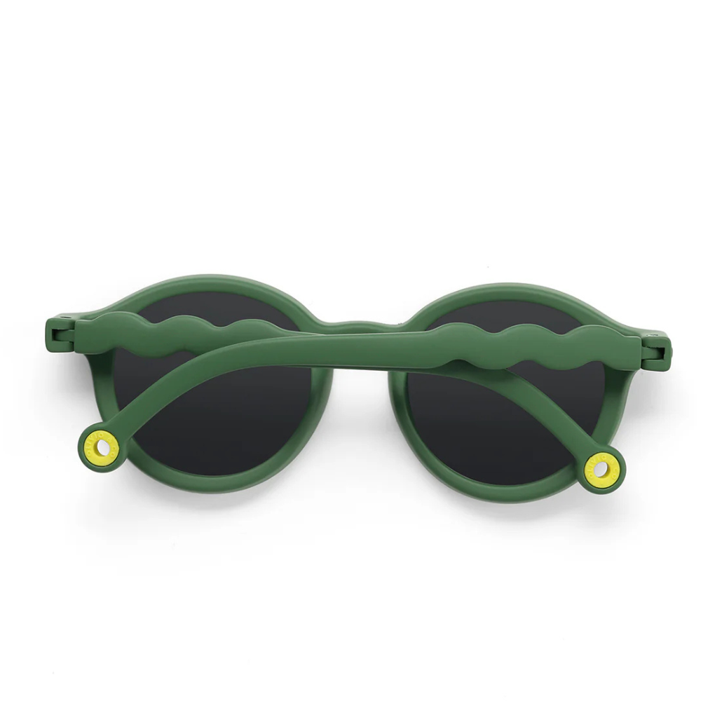 TODDLER Oval Sunglasses-Classic Olivio-Cactus Green 18-36m
