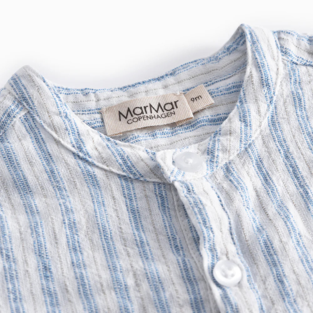 Shirt Totoro Surf Blue Stripe
