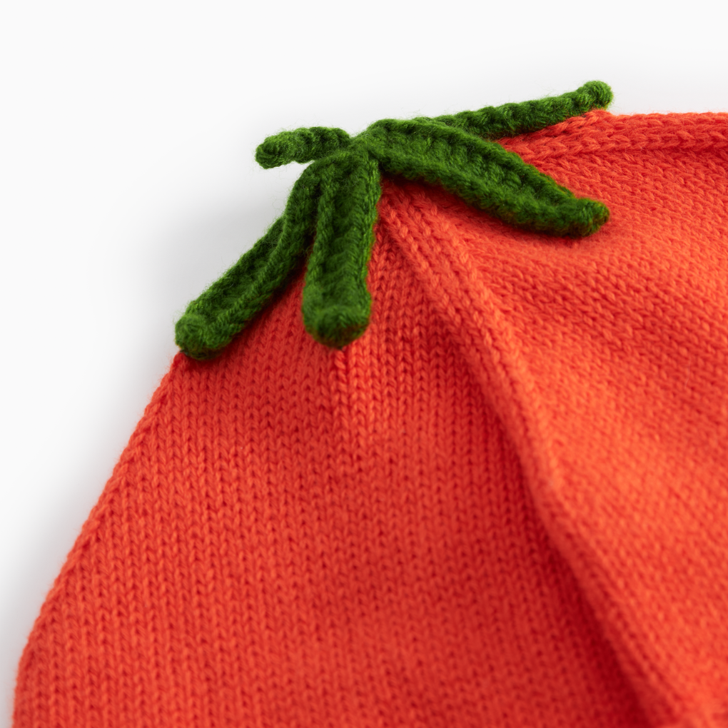 Strickmütze Atlas Tomate