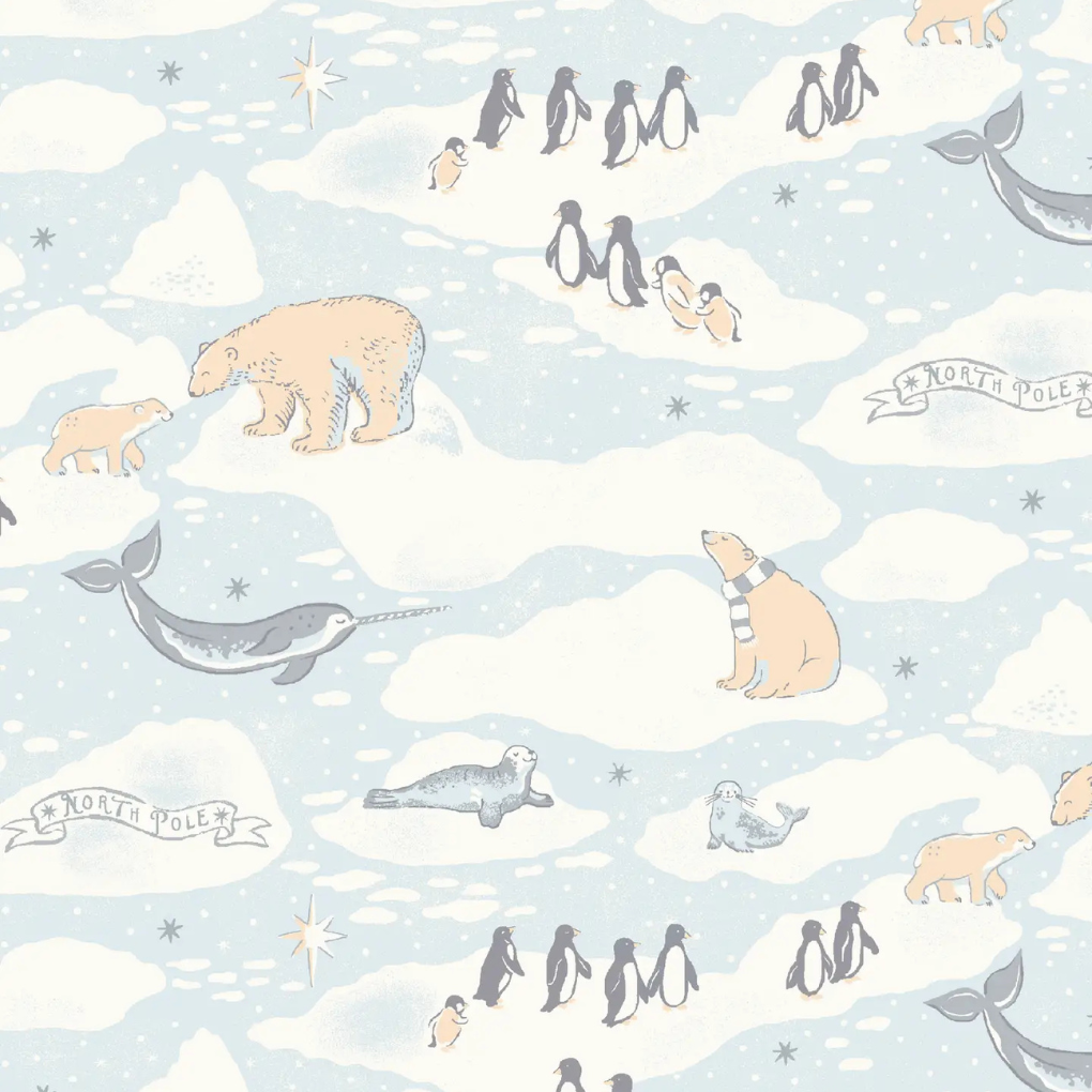 Klassischer Kinderpyjama Arktis