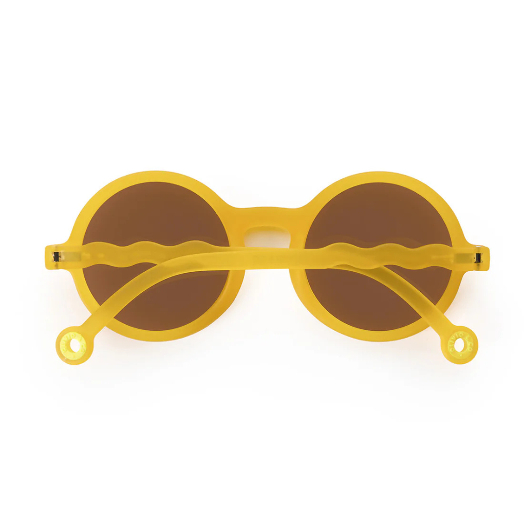 KIDS Round Sunglasses-Citrus Garden-Citrus Yellow 3-5 Jahre