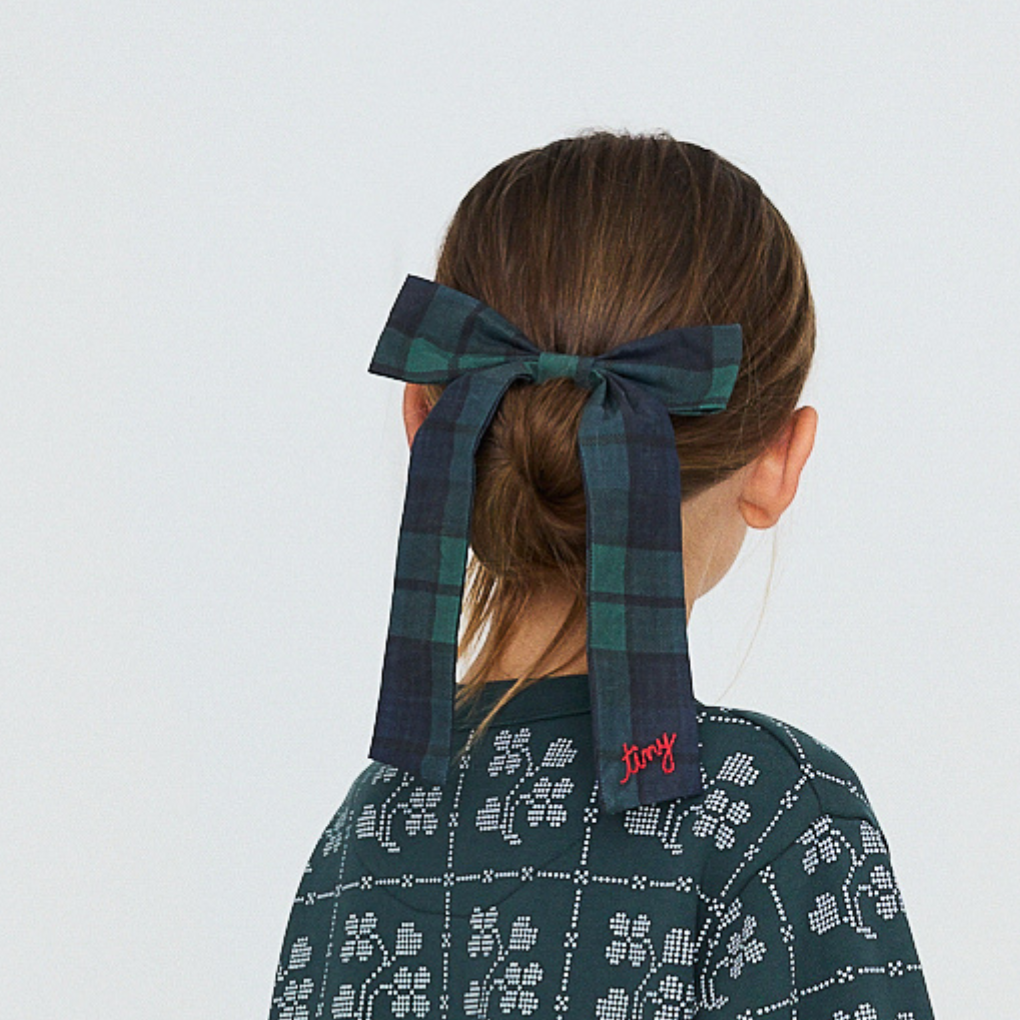 Check Scrunchies – grün