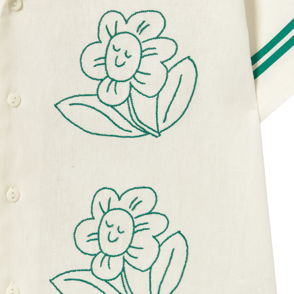Daisies Linen Shirt