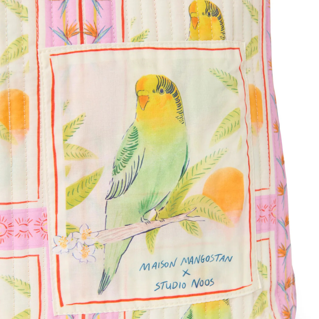 Maison Mangostan x Studio Noos Birds Mom Bag