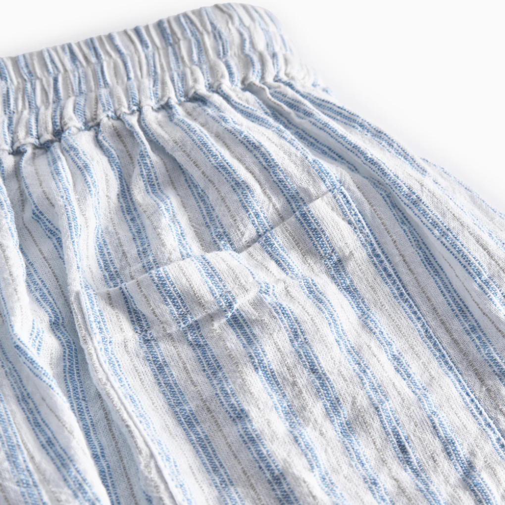 Pinon Shorts, Surf Blue Strip