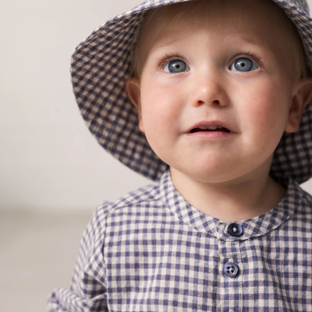 Shirt Totoro Navy Check