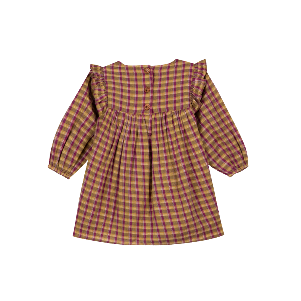 KLEID MIRTLE CARREAUX SWINGING LONDON