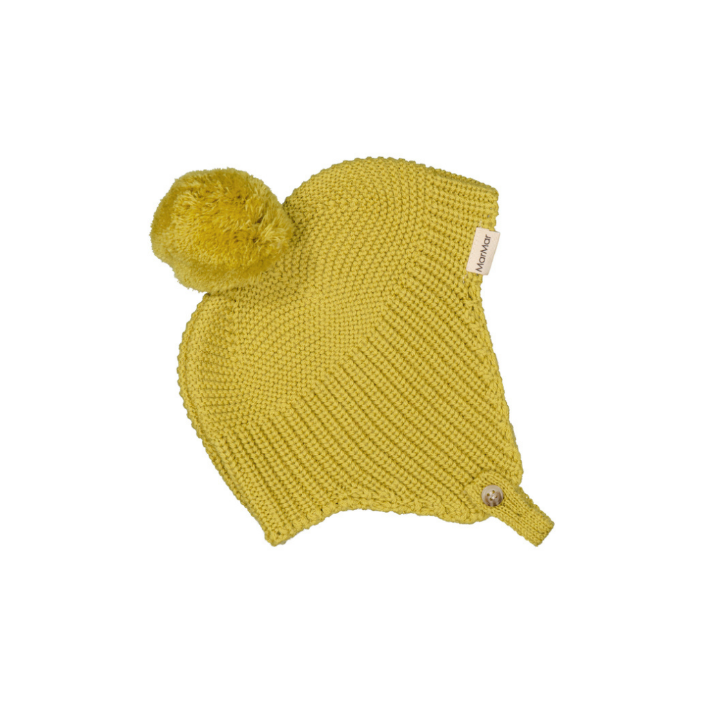 Pompom-Strickmütze Aly