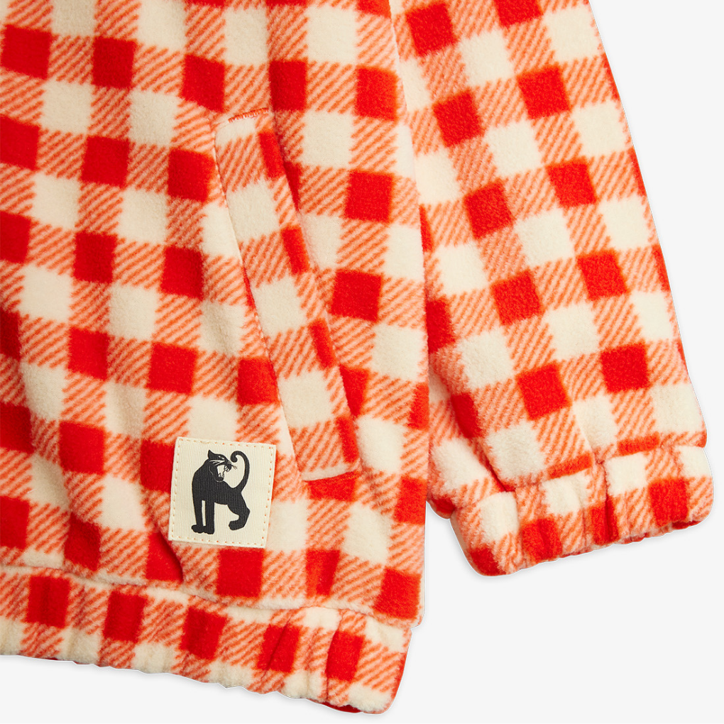 Gingham Fleecejacke