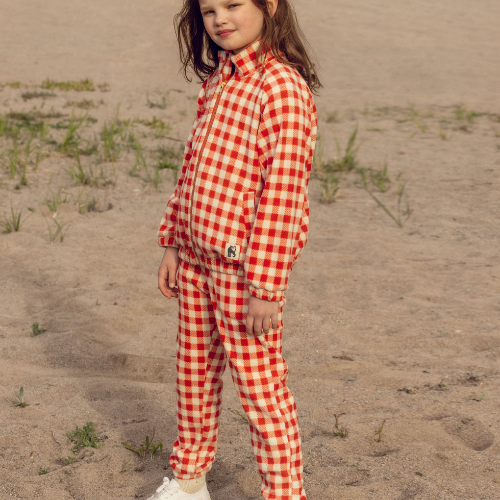 Gingham Fleecehose