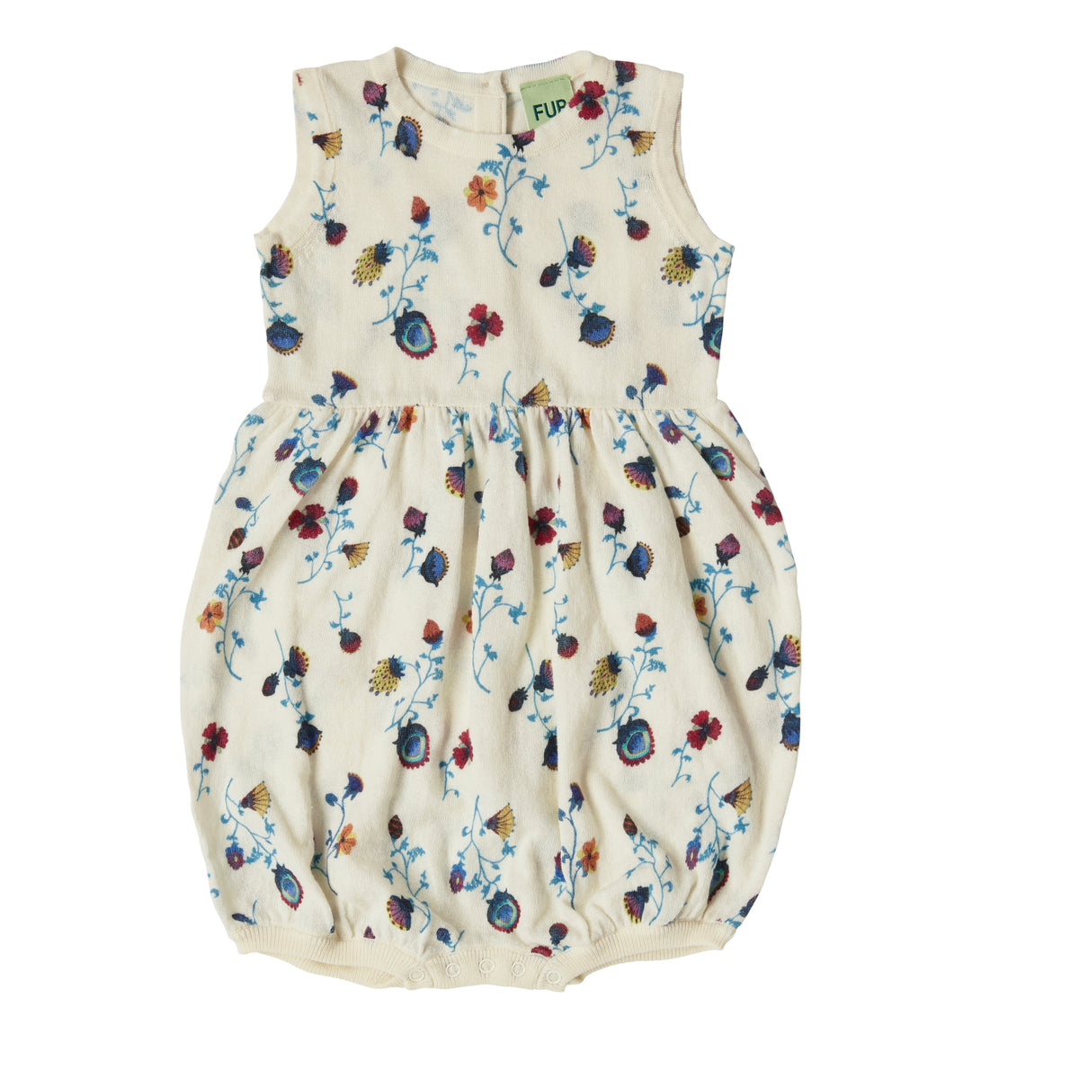 Baby Romper with Flowers
