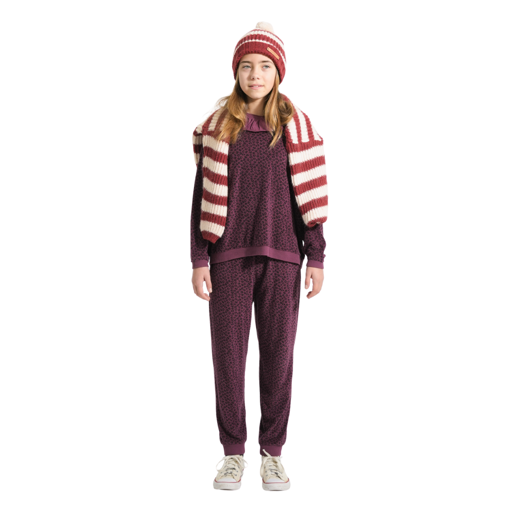 Frottee-Baumwoll-Sweatshirt