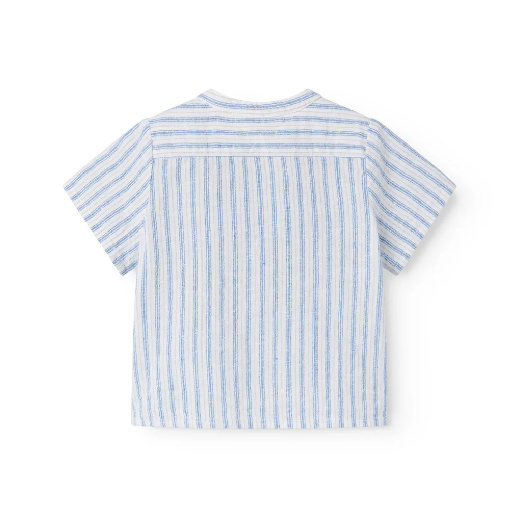 Shirt Totoro Surf Blue Stripe