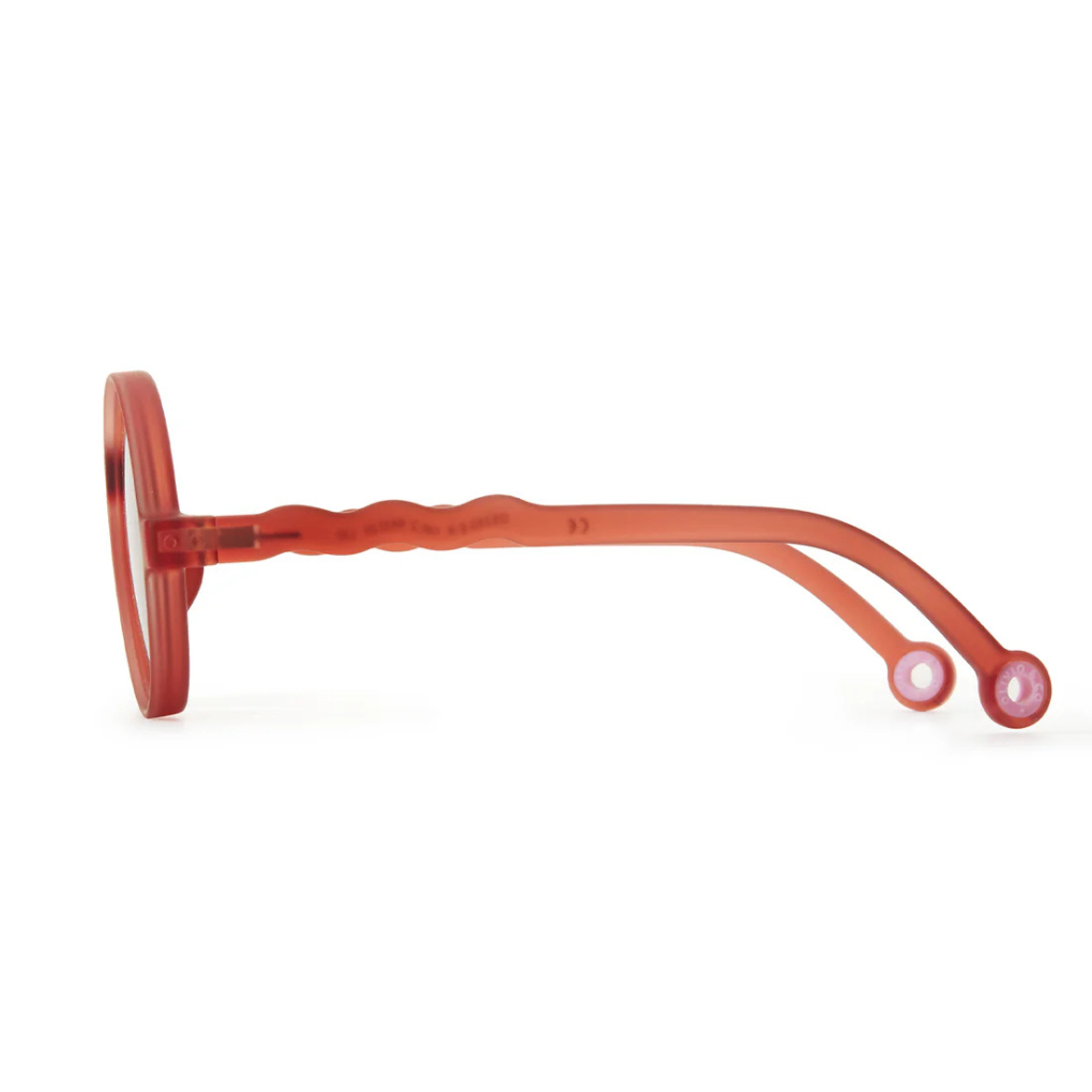 JUNIOR Round Sunglasses-Coral Reef-Sardine Coral 5-12 Jahre