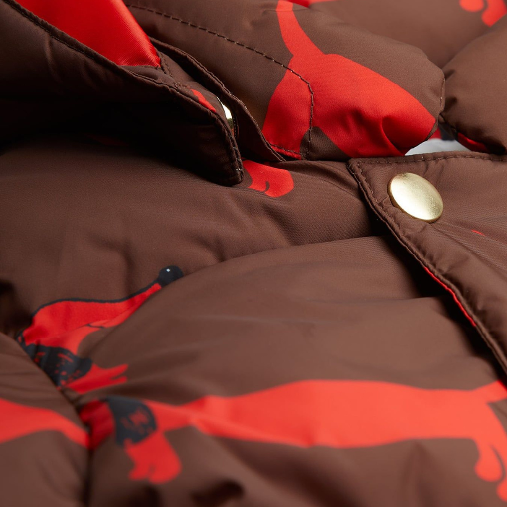 Dog Aop Hooded Puffer