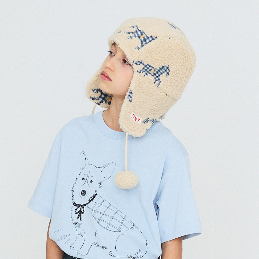 Horses Sherpa Earflap Beanie