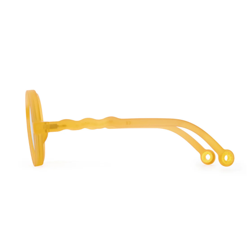 KIDS Round Sunglasses-Citrus Garden-Citrus Yellow 3-5 Jahre