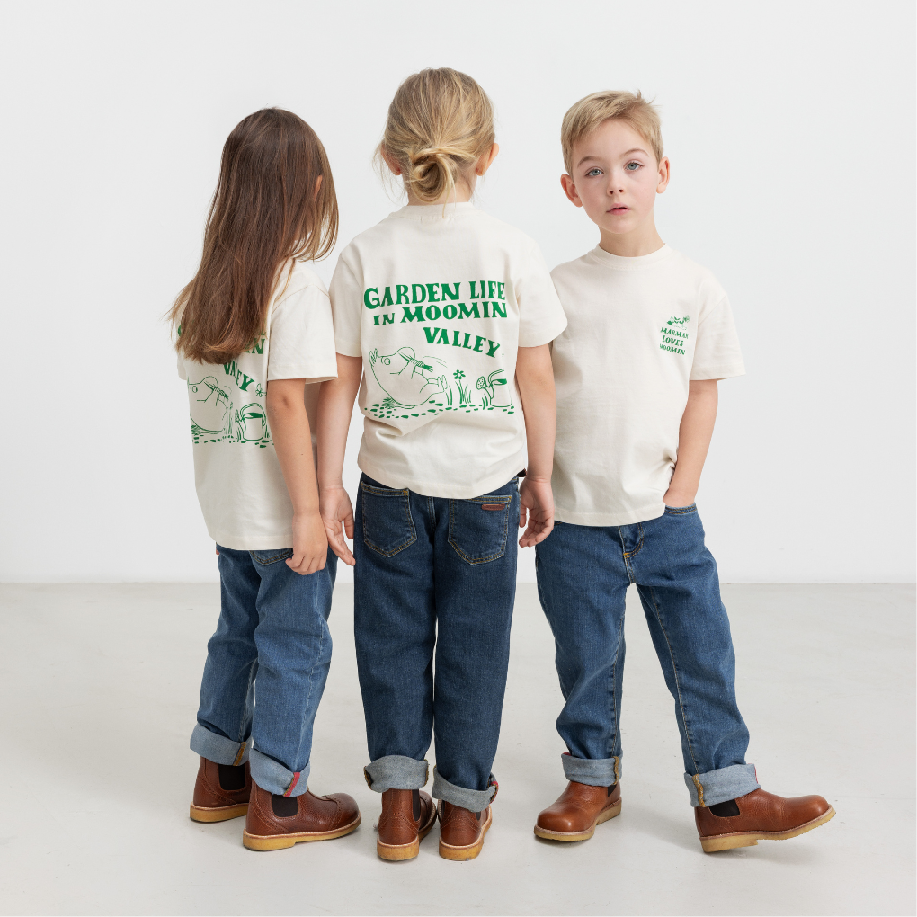 T-Shirt Moomin Gartenleben