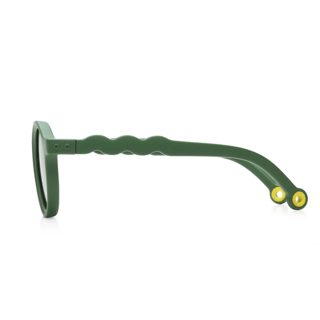 TODDLER Oval Sunglasses-Classic Olivio-Cactus Green 18-36m
